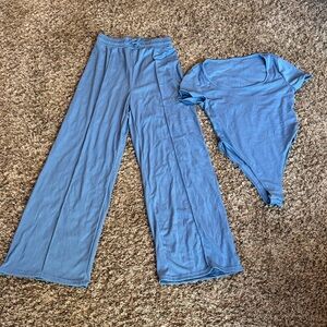 Chic Blue Jumpsuit for Women